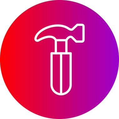 Yapım ve onarım için vektör simgesi.