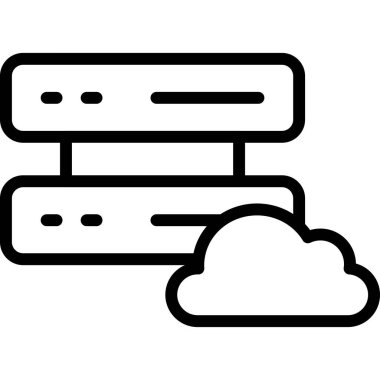 sunucu veri depolama simgesi, özet biçimi