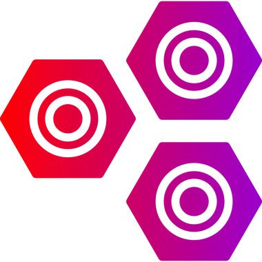 Bir hedefin vektör illüstrasyonu