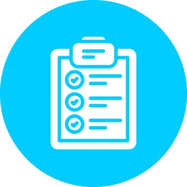 Belge simgesinin vektör illüstrasyonu