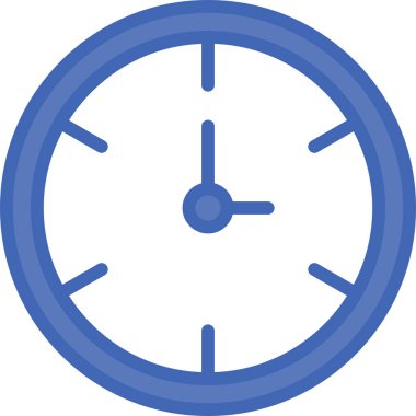 vektör Saat simgesi sembolü