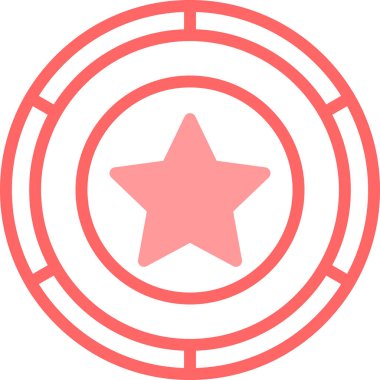 Yıldız. Web simgesi basit illüstrasyon