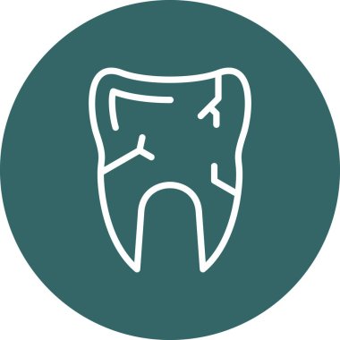 Modern simge insan eksikliğinin vektör illüstrasyonu