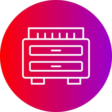 Seo simgesinin vektör illüstrasyonu