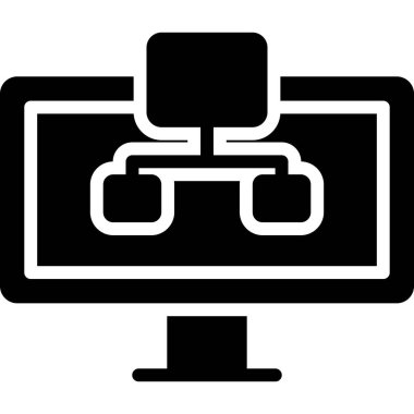 Kolayca düzenleyebilen ve düzenleyebilen Ağ Vektörü simgesi