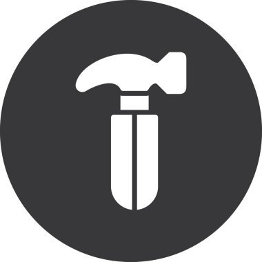 Balta. Web simgesi basit illüstrasyon