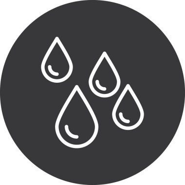 Simge vektör çizim damla