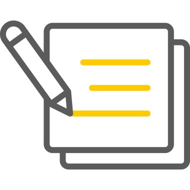 dosya belgesi simgesi, vektör illüstrasyonu