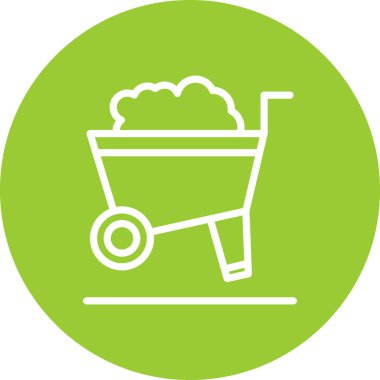 Kova. Web simgesi basit illüstrasyon