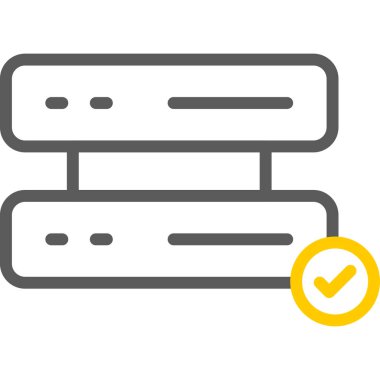 sunucu sunucu satır simgesi.