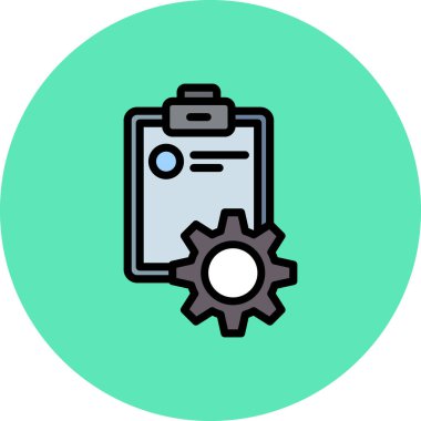 Simge vektör illüstrasyonu ayarlanıyor