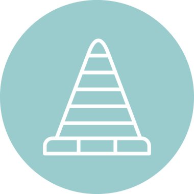 piramit modern simge vektör çizimi