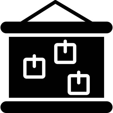 Bina. Web simgesi basit illüstrasyon