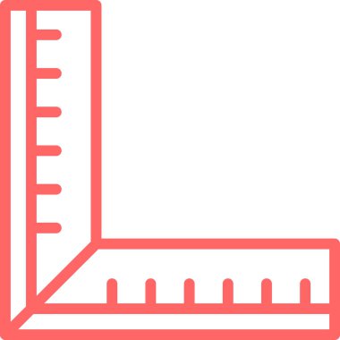 Simge vektör illüstrasyonu ölçülüyor