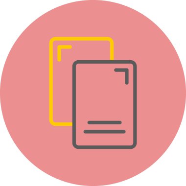 Kitap. Web simgesi basit illüstrasyon