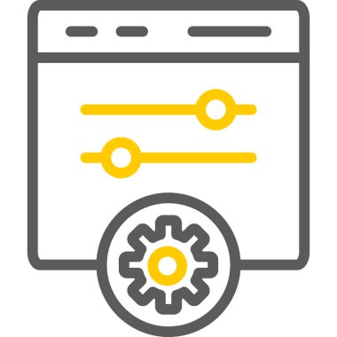 Geliştirme için web tasarım simgesi