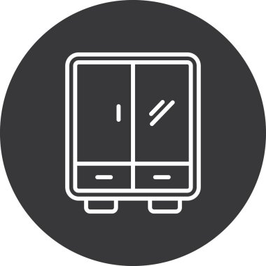 Modern simgenin vektör illüstrasyonu