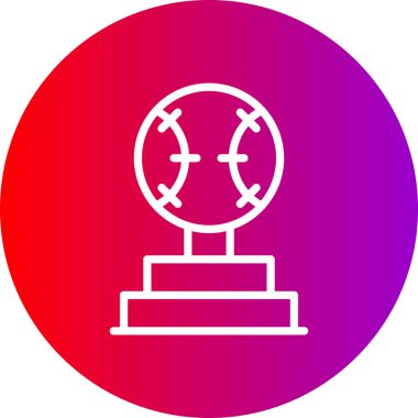 Modern simgenin vektör illüstrasyonu