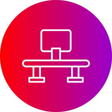 bank ikonu vektör illüstrasyonu