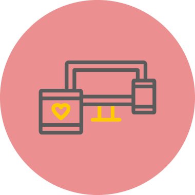 Modern b 'nin vektör illüstrasyonu eksik simgesi