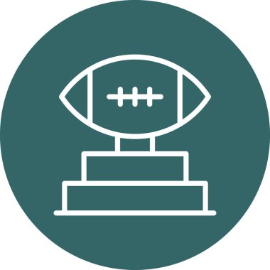 futbol vektör simgesi modern illüstrasyon tasarımı