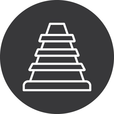 Vektör Ağacı Simgesi illüstrasyonu