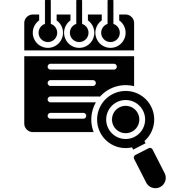 Ara. Web simgesi basit illüstrasyon