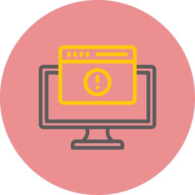 dizüstü bilgisayar web simgesi, basit vektör illüstrasyonu