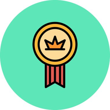 Ödül vektör simgesi modern basit vektör illüstrasyonu