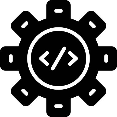 Taslak biçiminde geliştirme kodlama simgesi