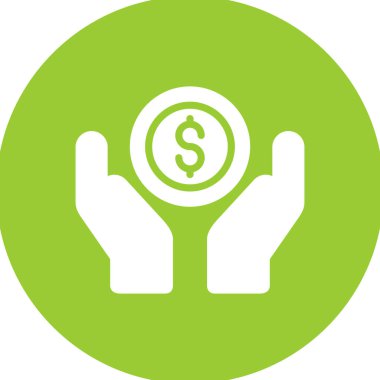 Dolar sikke vektör simgesi kolayca düzenleyebilir ya da değiştirebilir