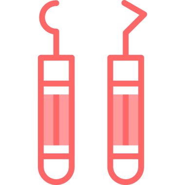 kan testi vektör renk simgesi