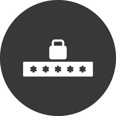 ikon vektör illüstrasyonunu kilitle