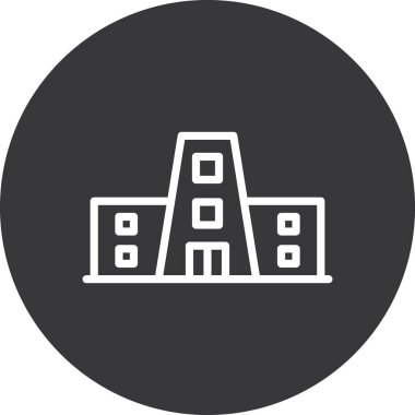 Yapı simgesinin vektör illüstrasyonu