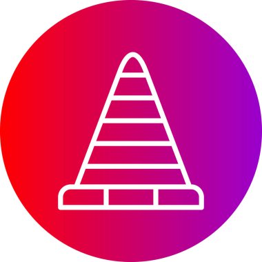 Koni simge vektör çizim