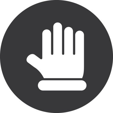 El hareketi simgesi ana hat biçiminde