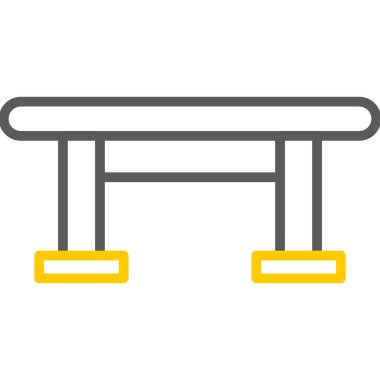 Beyaz arka plan, vektör, illüstrasyon izole çit düz simgesi