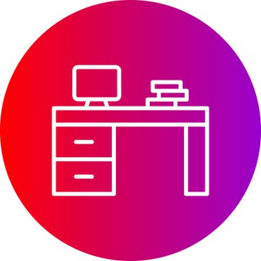 Bilgisayar. Web simgesi vektör illüstrasyonu