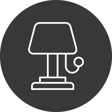 Lamba. Web simgesi basit tasarım