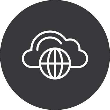 vektör İnternet simgesi illüstrasyonu