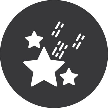 Vektör yıldız web simgesi