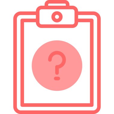 soru işareti vektör simgesi modern illüstrasyon