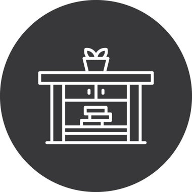 Kahve. Web simgesi basit illüstrasyon