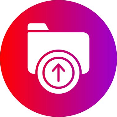 Modern kamera simgesinin vektör illüstrasyonu