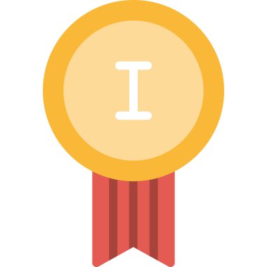 Trophy Düz Vektör Simgesi