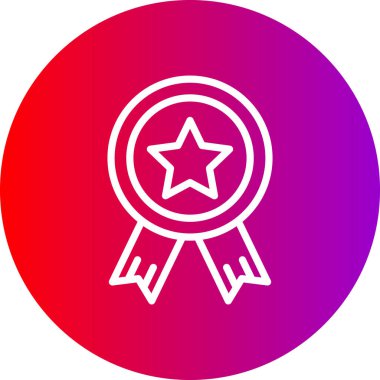 ödül simgesi vektör illüstrasyonu