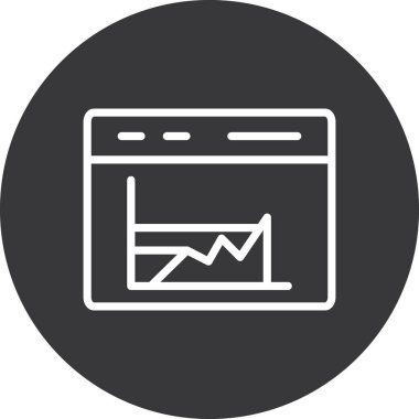 Web tarayıcı simgesi, basit biçim