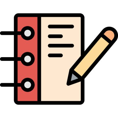 belge simgesi. vektör illüstrasyonu