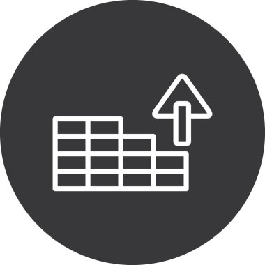 seo modern simgesinin vektör illüstrasyonu