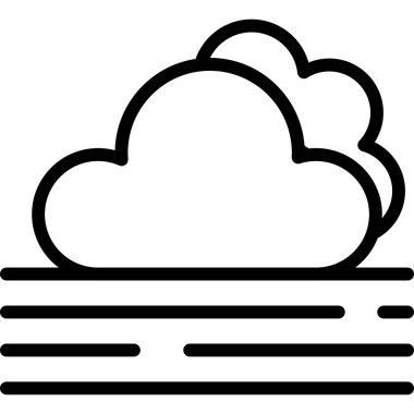 bulut hesaplama simgesi, vektör illüstrasyonu